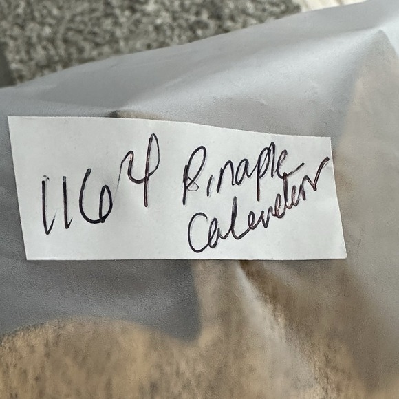 Office Envy Pineapple Desk Daily Wooden Block Calendar , 5.5"x8" 2"‎ - Picture 8 of 9